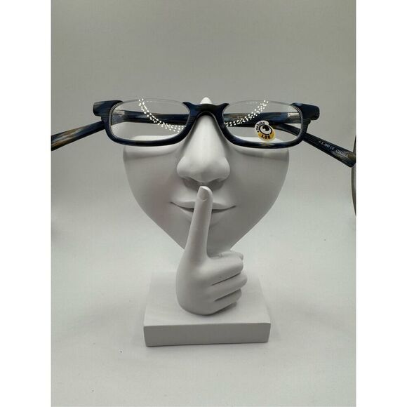 eyebobs What Inheritance? Reading glasses strength 1.00 blue brown pattern new w - Picture 1 of 4